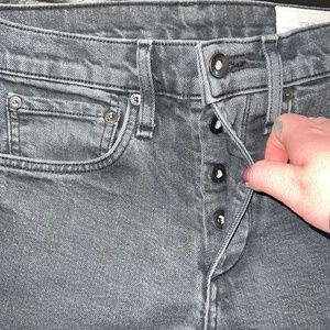 Rag & Bone Skinny Extra Slim Gray Jeans